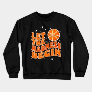 College basketball groovy Crewneck Sweatshirt